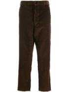 Song For The Mute Straight Corduroy Trousers - Brown