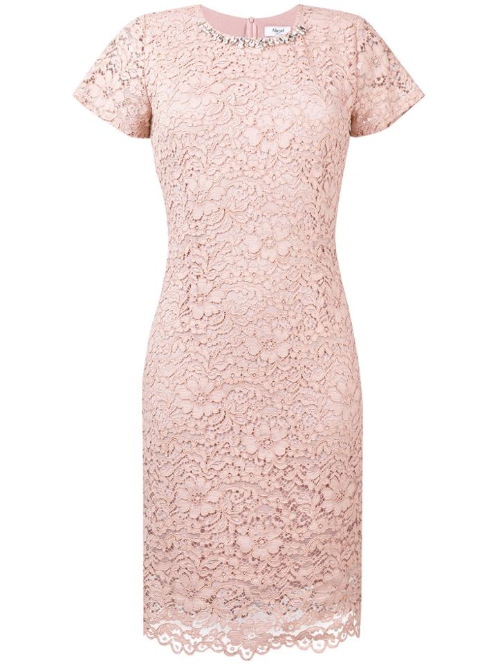 Blugirl Floral Lace Dress - Nude & Neutrals