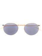 Mykita Aviator Sunglassses, Adult Unisex, Nude/neutrals, Stainless Steel