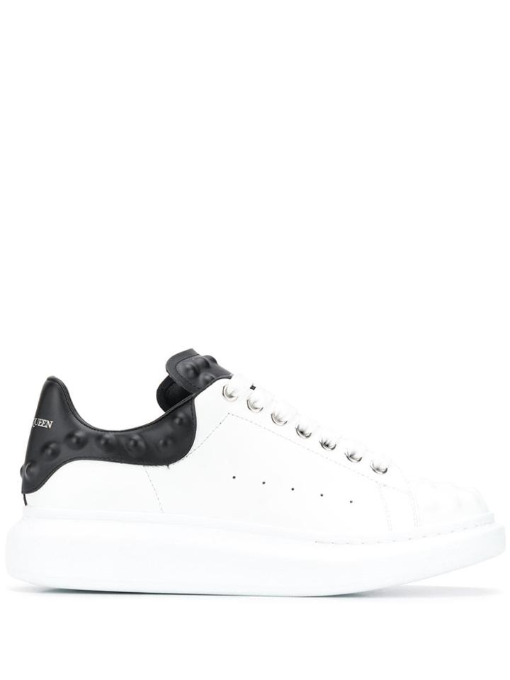 Alexander Mcqueen Oversized Textured Sneakers - White