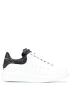 Alexander Mcqueen Oversized Textured Sneakers - White