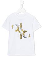 Billionaire Kids - Print T-shirt - Kids - Cotton/spandex/elastane - 5 Yrs, White