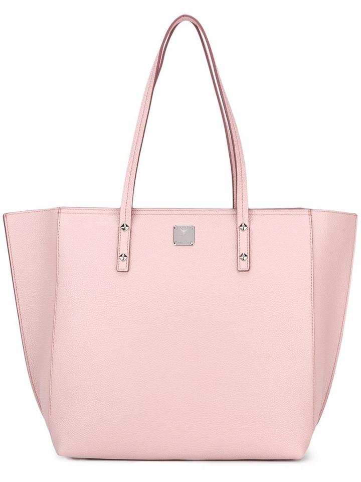 Mcm Classic Tote Bag, Women's, Pink/purple
