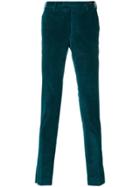 Pt01 Corduroy Skinny Trousers - Green