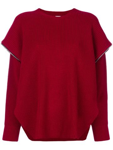 Akep Layered Sleeves Sweater