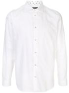 Loveless Pointed Collar Shirt - White