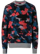 Ps By Paul Smith Camouflage Print Sweatshirt - Multicolour