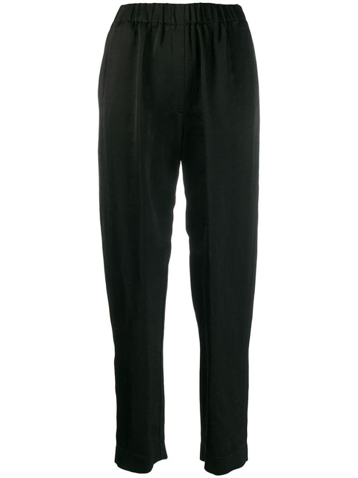 Forte Forte Loose Fit Trousers - Black