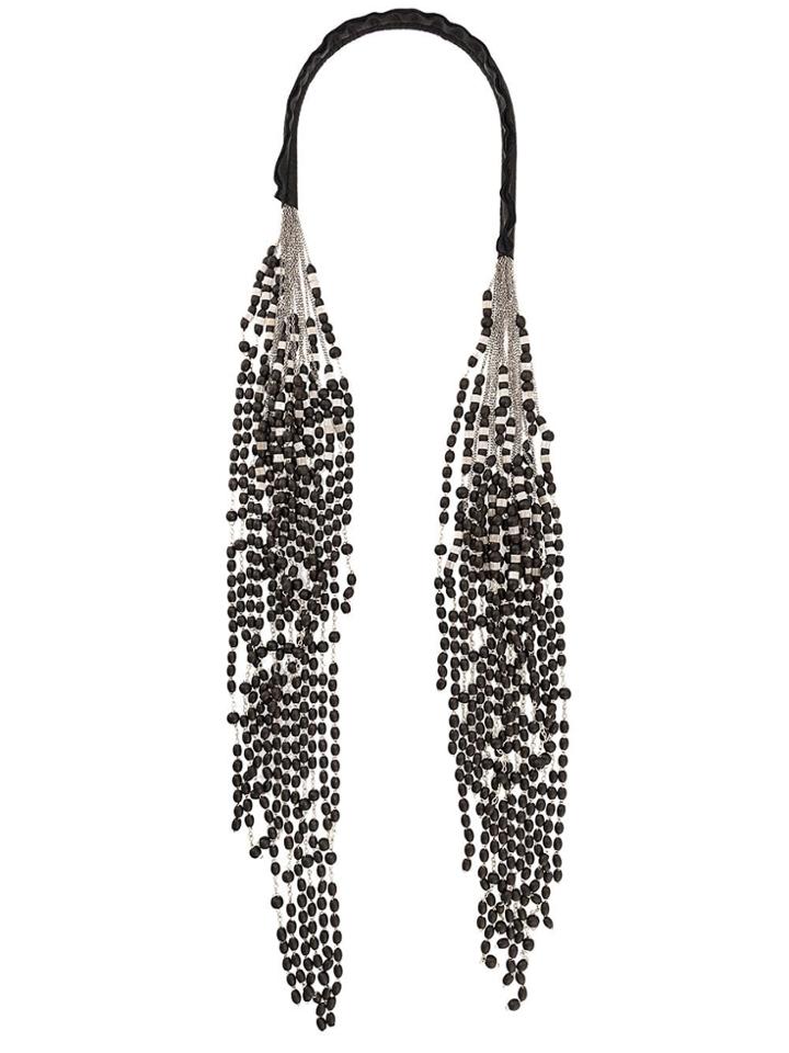 Marc Le Bihan Multiple Chains Necklace - Black
