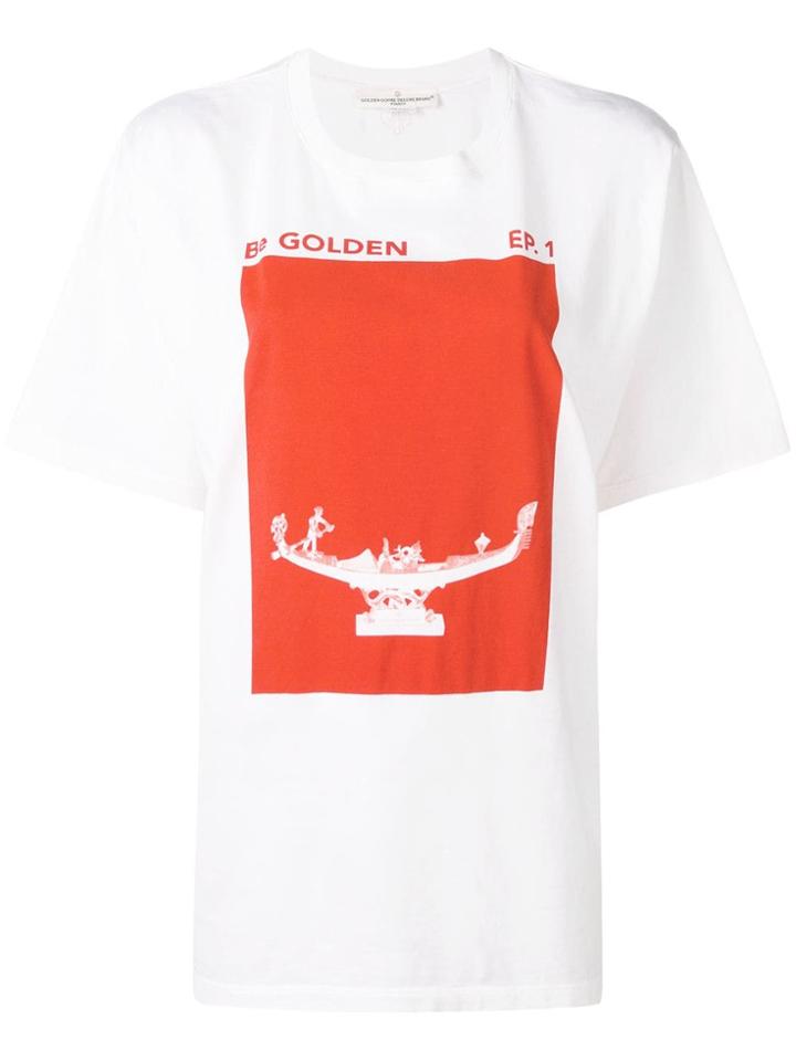 Golden Goose Deluxe Brand Cindy Oversized T-shirt - White