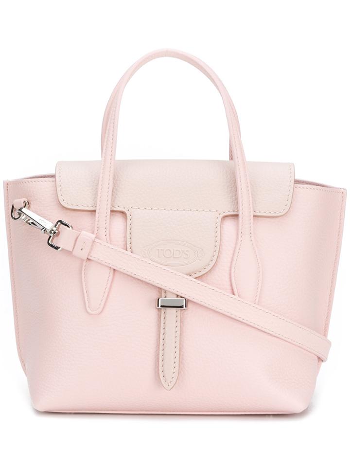 Tod's Small Joy Tote - Pink & Purple