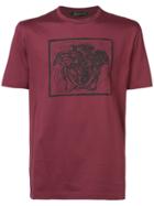 Versace Medusa In Square T-shirt - Red