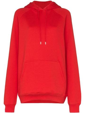 Ninety Percent Oversized Hoodie - Red