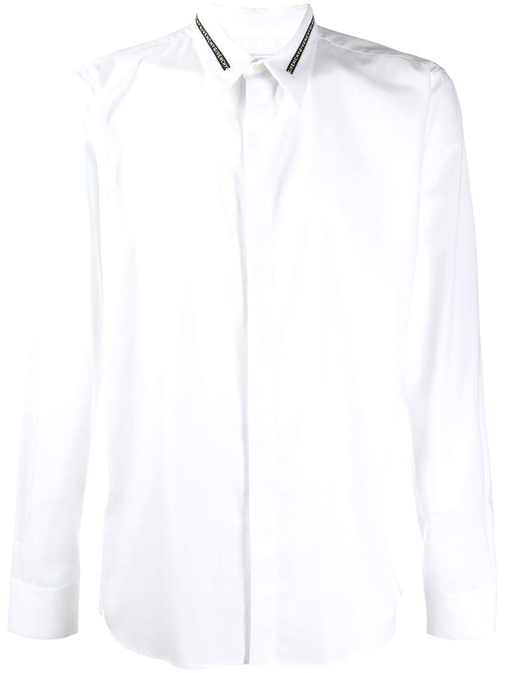 Givenchy Logo Branded Shirt - White