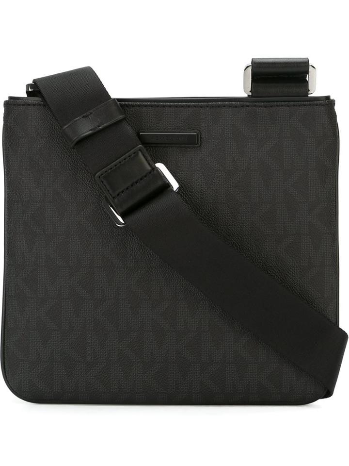 Michael Kors Mk Logo Print Pattern Cross Body Bag