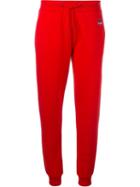 Kenzo 'mini Tiger' Track Pants, Women's, Size: Large, Red, Cotton