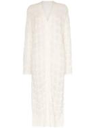 See By Chloé Loose Knit Long Cardigan - White