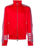 Adidas Adidas X Pharrell Williams 'hu Race' Track Jacket, Men's, Size: Small, Red, Polyester