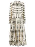 Saloni Isabel Dress - Neutrals