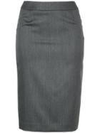 Estnation Classic Pencil Skirt - Grey
