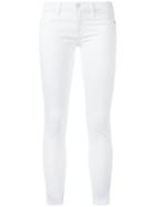 7 For All Mankind Skinny Cropped Jeans - White