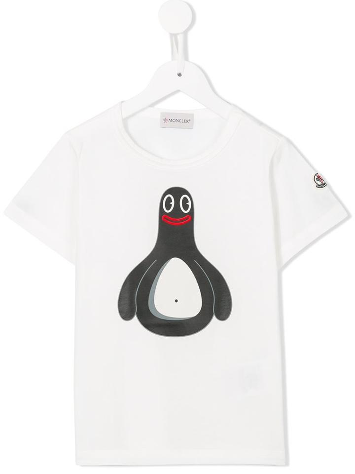 Moncler Kids Penguin Print T-shirt