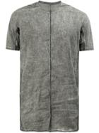 Isaac Sellam Experience Washed Effect T-shirt - Grey