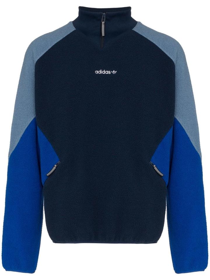 Adidas Adi Polar Jkt Nvy - Blue