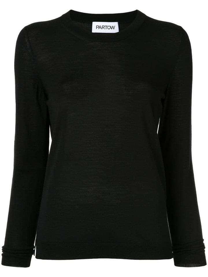 Partow Basic Knitted Jumper - Black