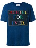 Forever T-shirt - Women - Cotton - S, Blue, Cotton, Sonia Rykiel