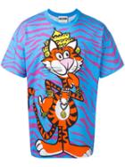 Moschino Crowned Tiger T-shirt, Men's, Size: Xl, Pink/purple, Cotton