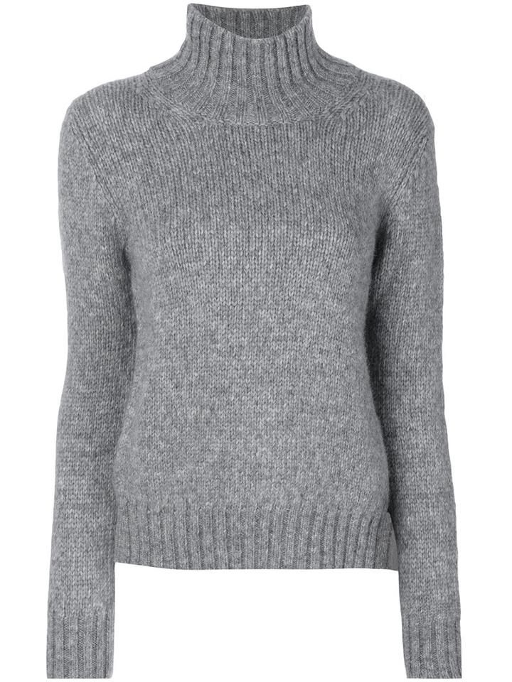 Dondup - Roll-neck Jumper - Women - Polyamide/alpaca/merino - M, Grey, Polyamide/alpaca/merino