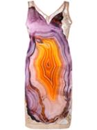 Givenchy - Flowers Lace Dress - Women - Silk/cotton/polyamide - 36, Pink/purple, Silk/cotton/polyamide