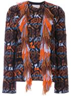 Peter Pilotto Fringed Jacket - Multicolour