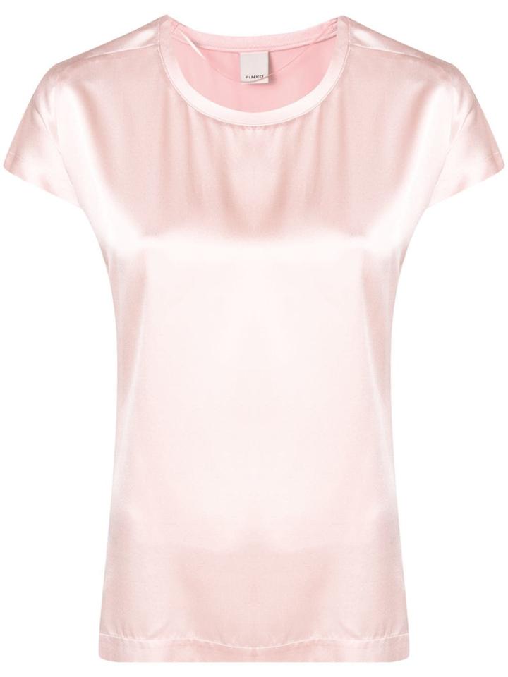 Pinko Boxy Round Neck T-shirt