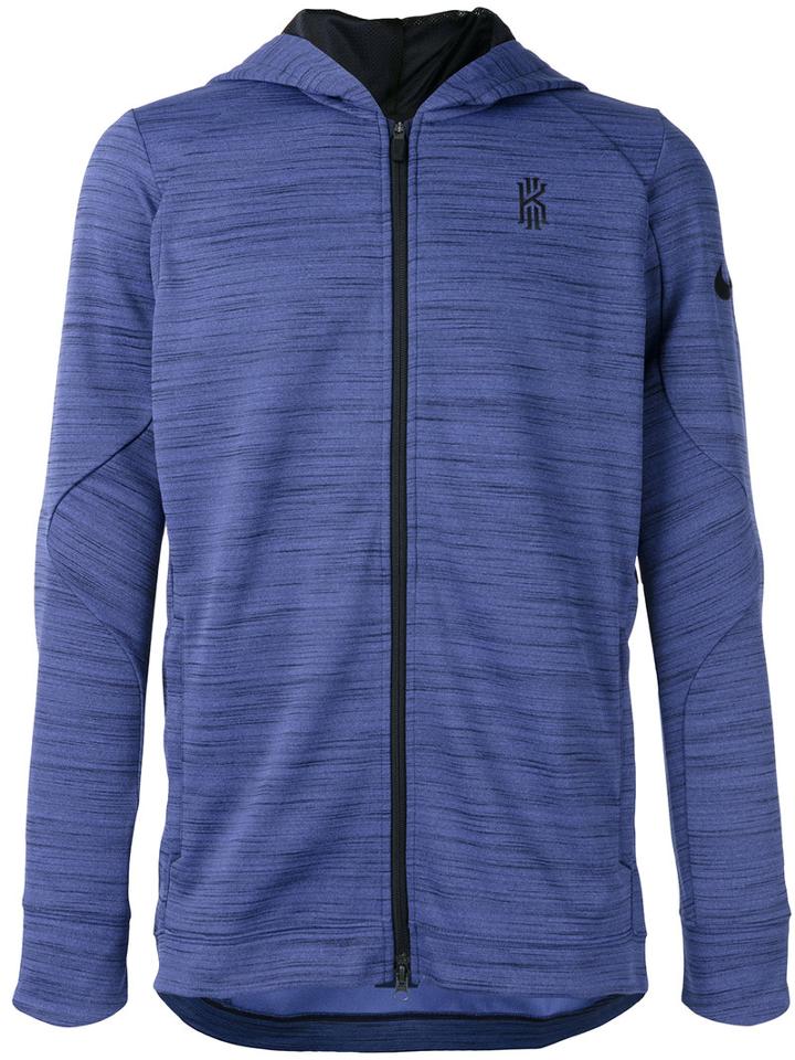 Nike - Fitted Zipped Hoodie - Men - Polyester/spandex/elastane - Xl, Blue, Polyester/spandex/elastane
