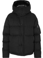Burberry Detachable Hood Cashmere Down-filled Jacket - Grey