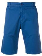 Karl Lagerfeld Classic Chino Shorts - Blue