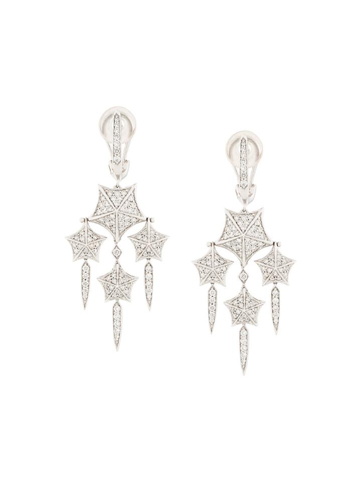 Stephen Webster 18kt White Gold And Diamond Chandelier Earrings -