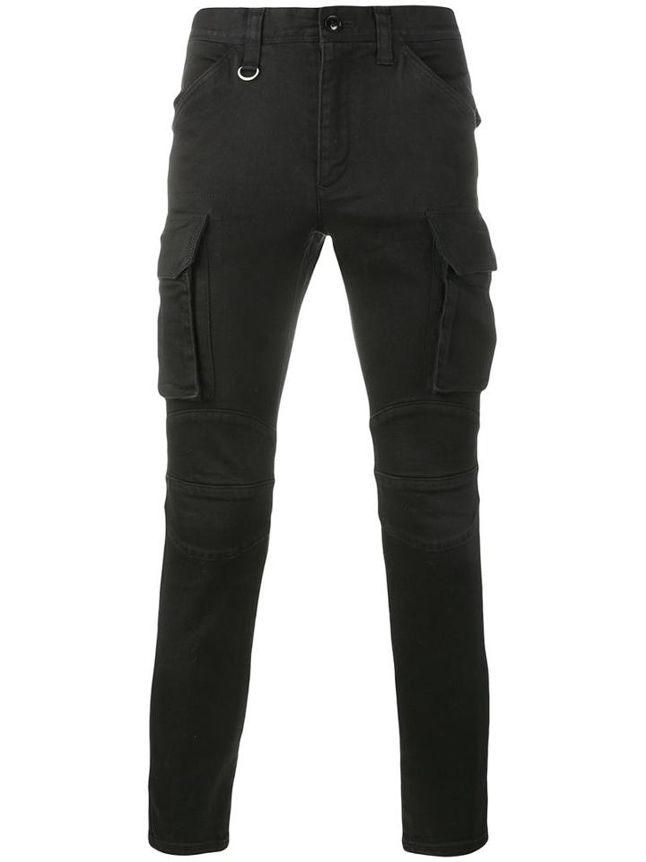Sophnet. Cargo Pants, Men's, Size: Large, Black, Cotton/polyurethane
