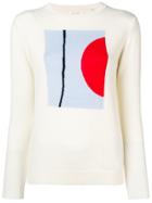 Chinti & Parker Graphic Sweater - Nude & Neutrals