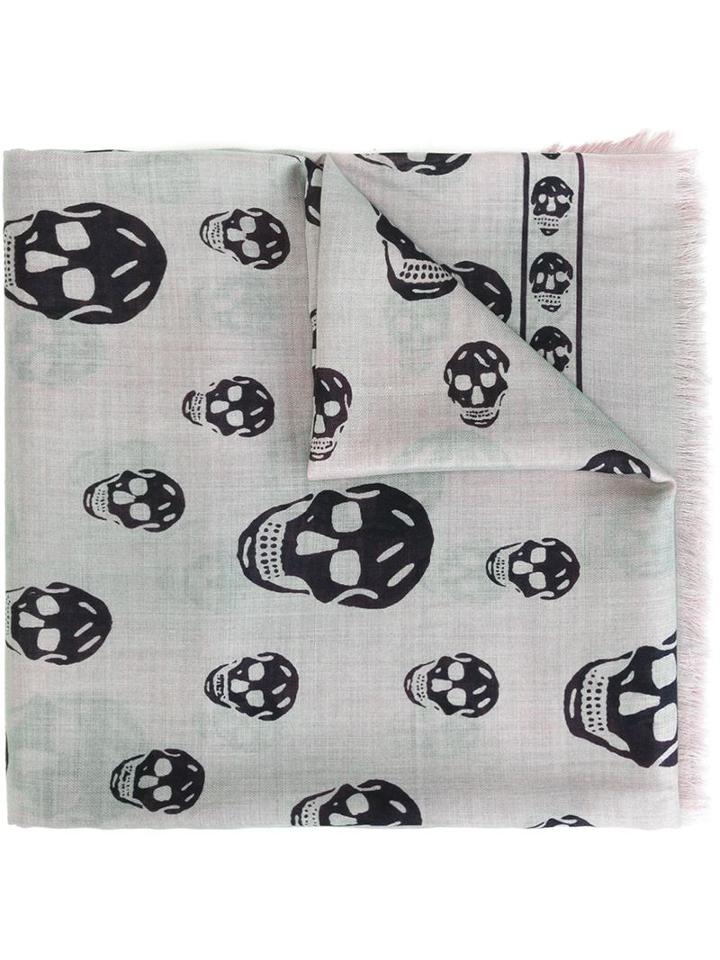 Alexander Mcqueen Skull Scsarf