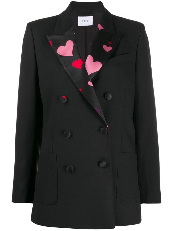 Racil Woody Multi Heart Jacket - Black