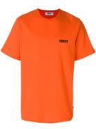 Msgm Honest Printed T-shirt - Yellow & Orange