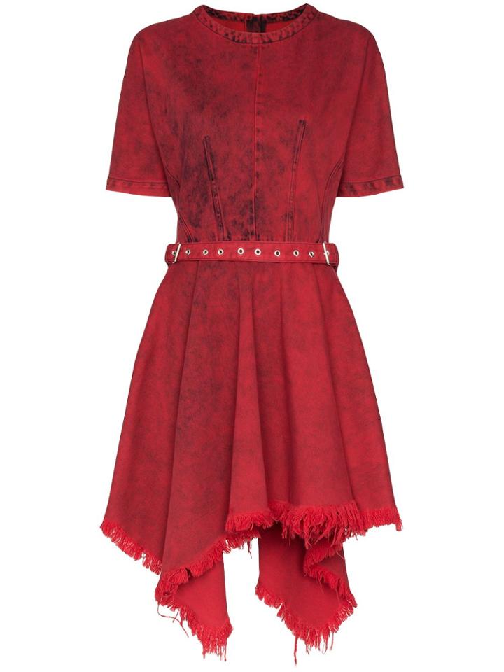 Marques'almeida Flared Denim Dress