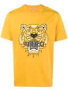 Kenzo Yellow Tiger T Shirt - Yellow & Orange