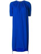 Marni Ruched Shift Dress - Blue
