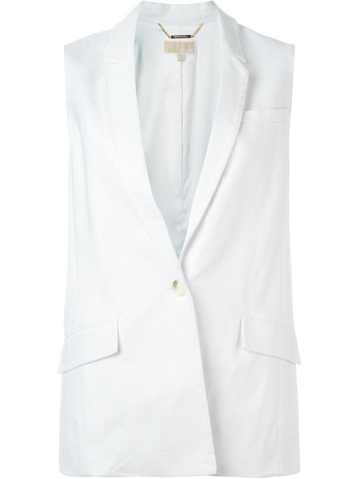 Michael Michael Kors Angled Pocket Waistcoat