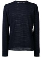 Roberto Collina Plain Sweatshirt, Men's, Size: 50, Blue, Cotton