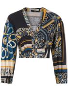 Martha Medeiros Sta Monica Cropped Top - Multicolour